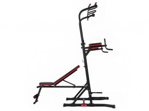 Турник-пресс-брусья со скамьей UNIX Fit POWER TOWER 150P - 9